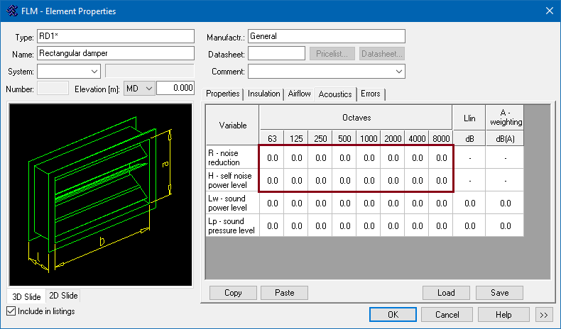 Setup of Acoustic Calculations #2