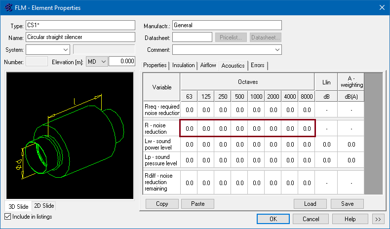 Setup of Acoustic Calculations #3